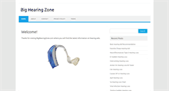 Desktop Screenshot of bighearingzone.com